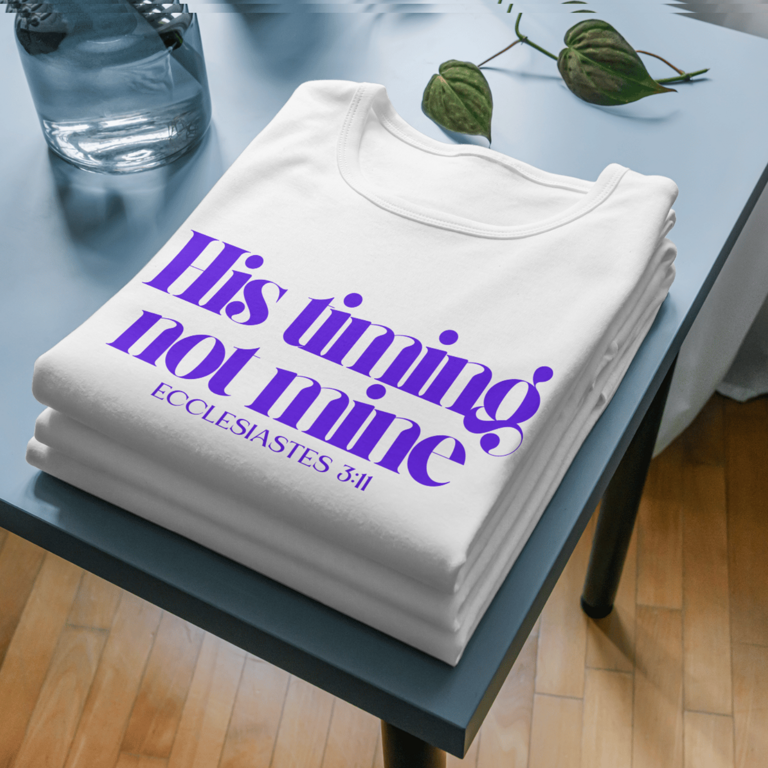 His timing not mine