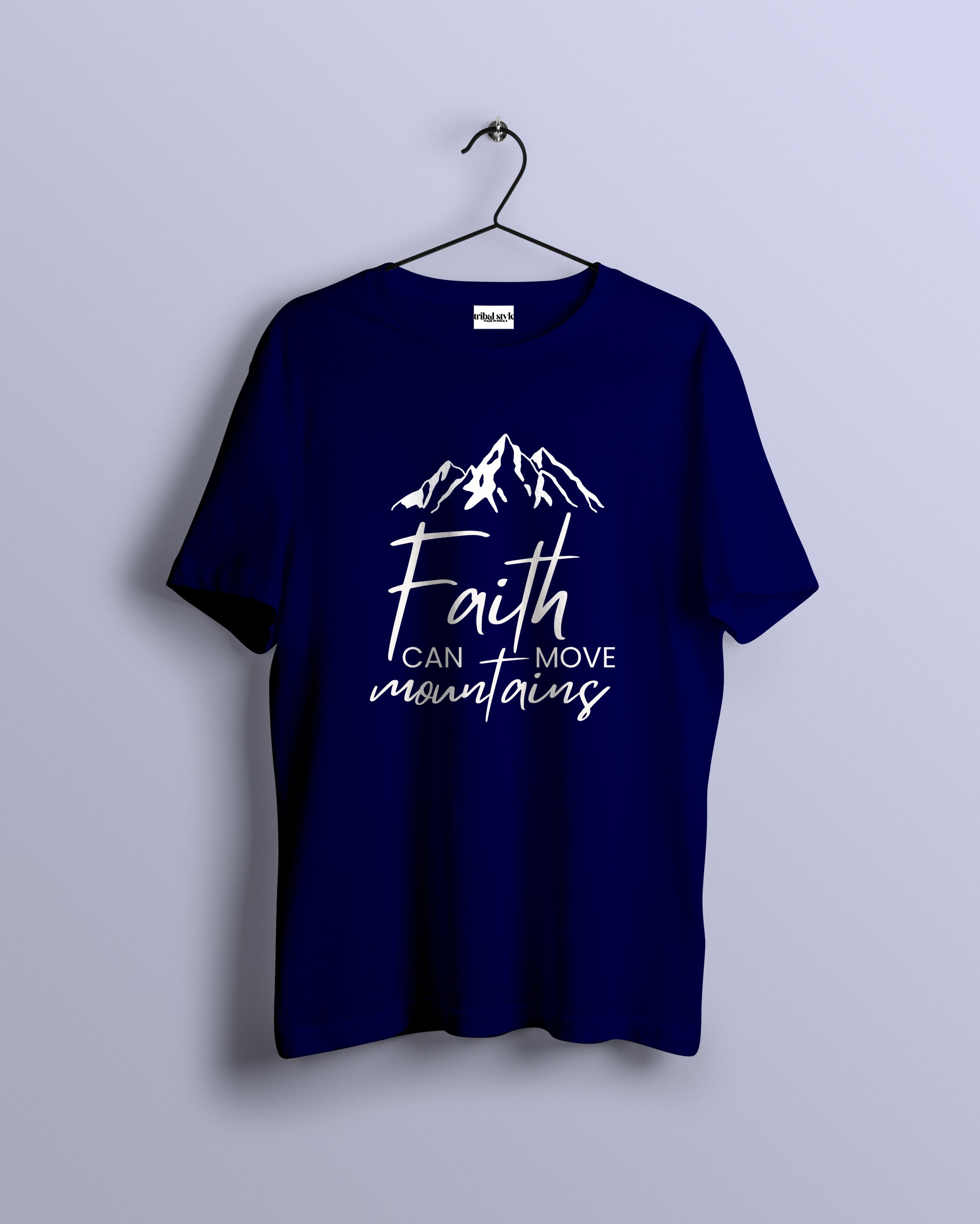 Crew Neck - Faith can move mountains