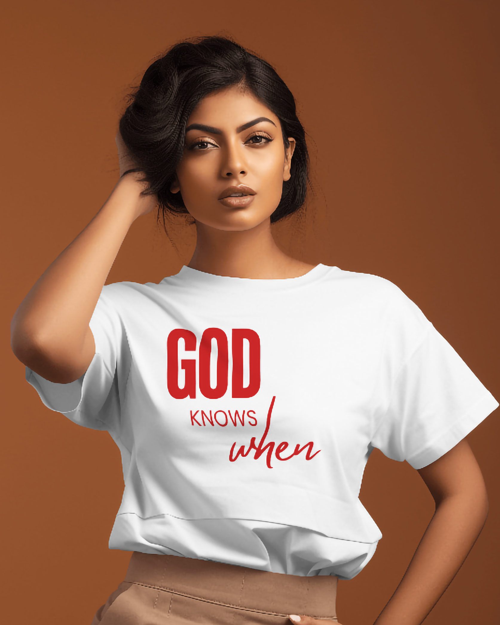 God knows when