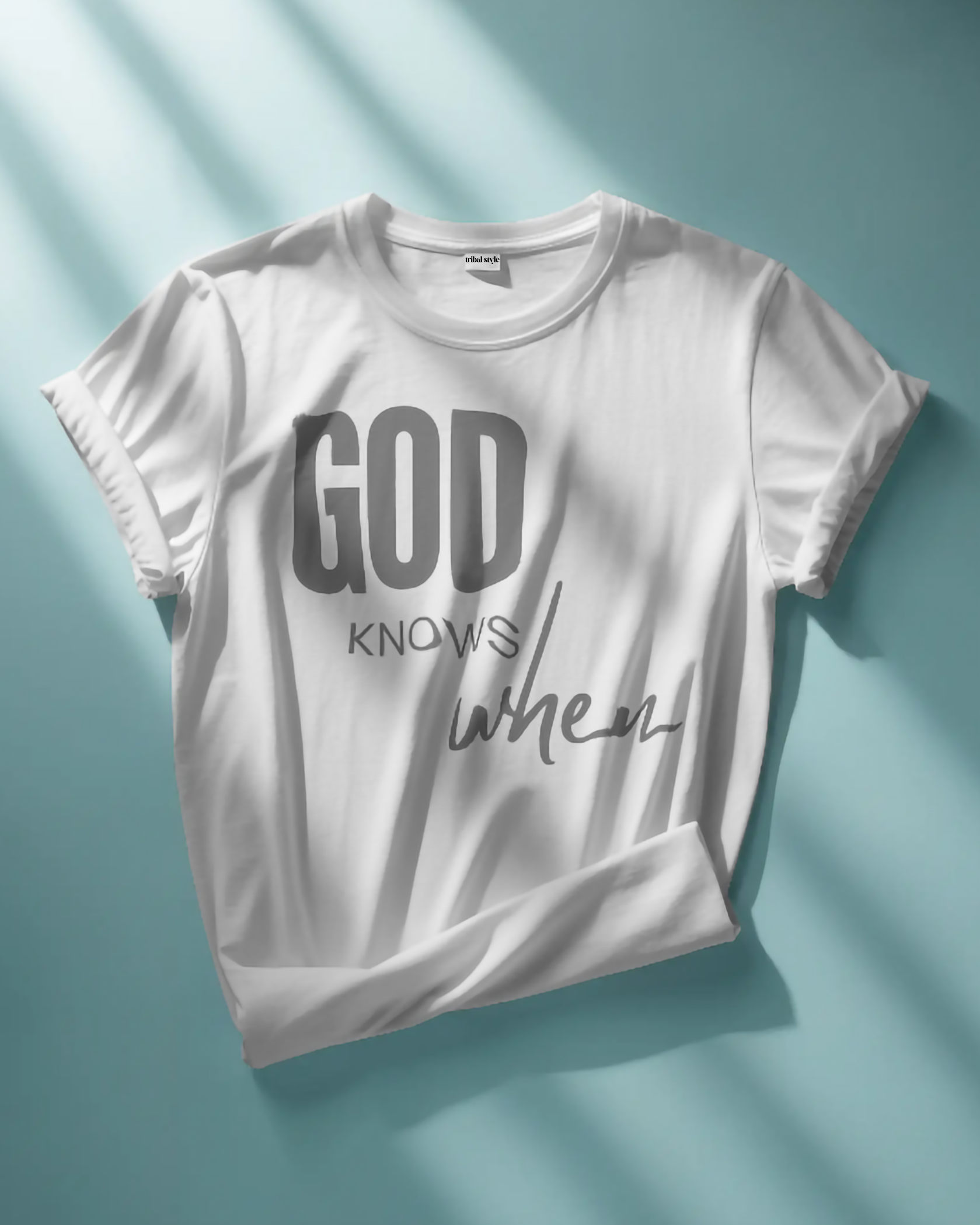 God knows when