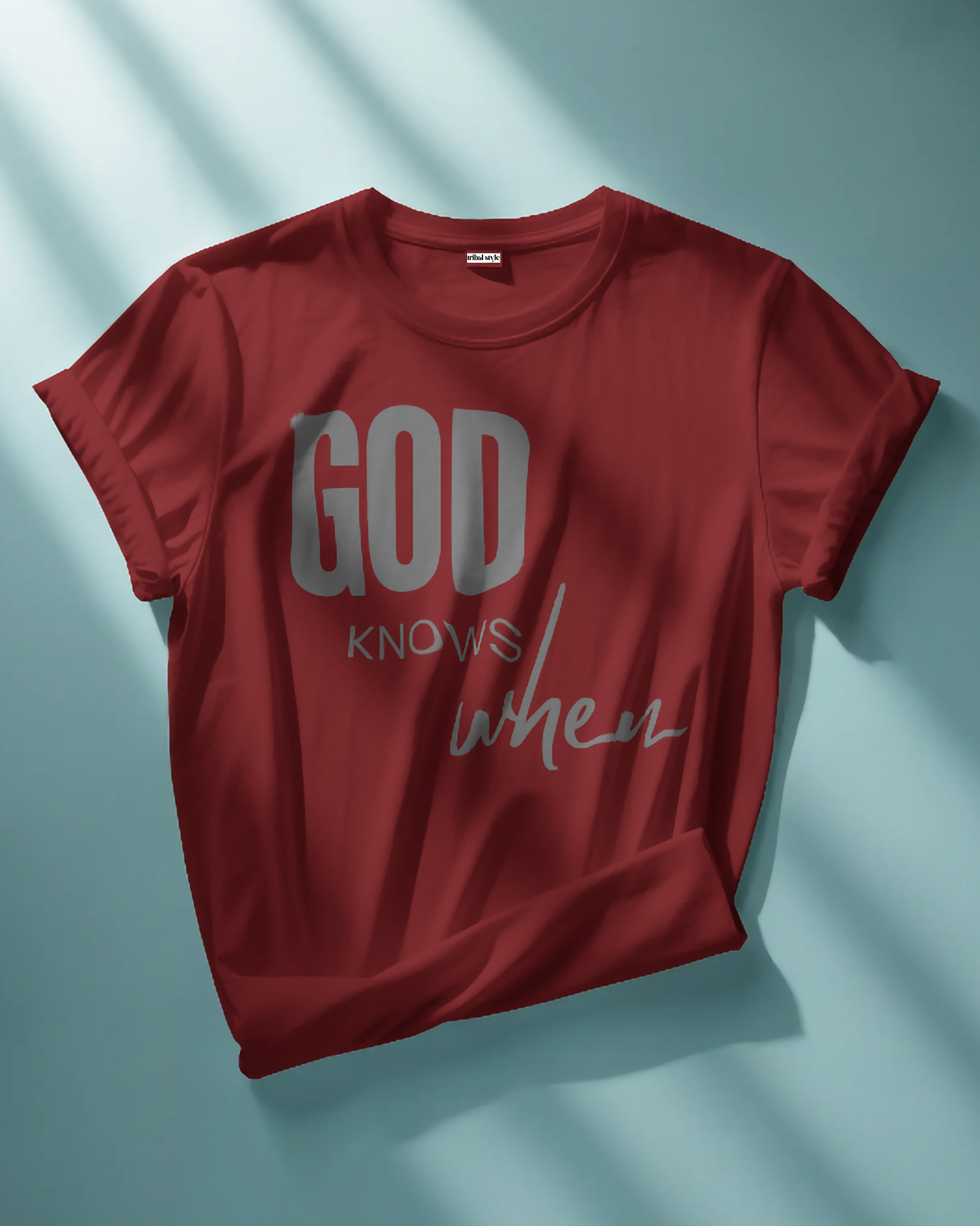 God knows when