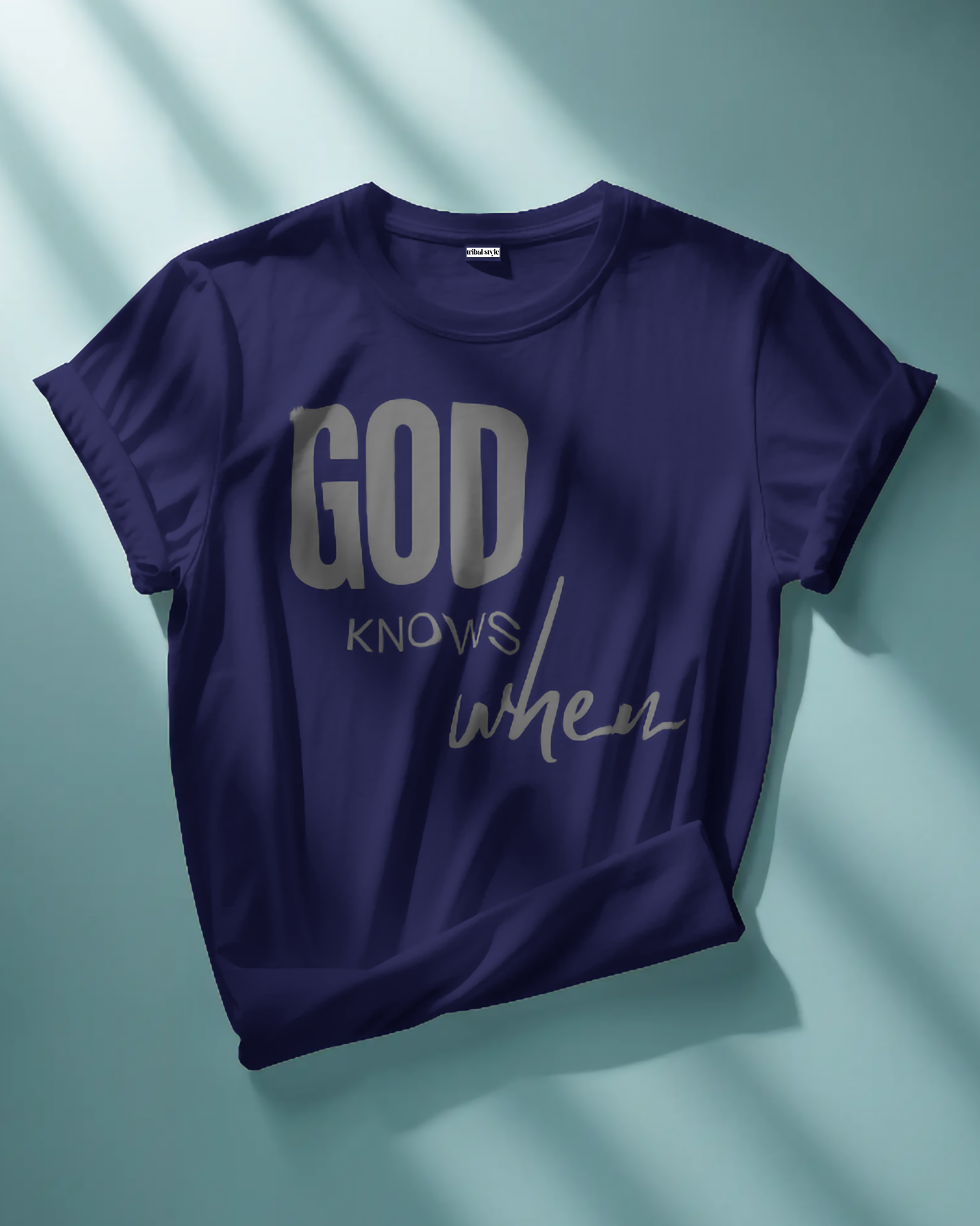 God knows when