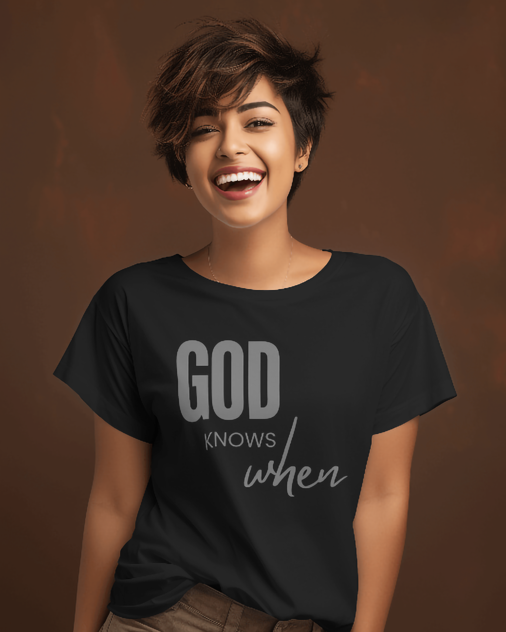 God knows when