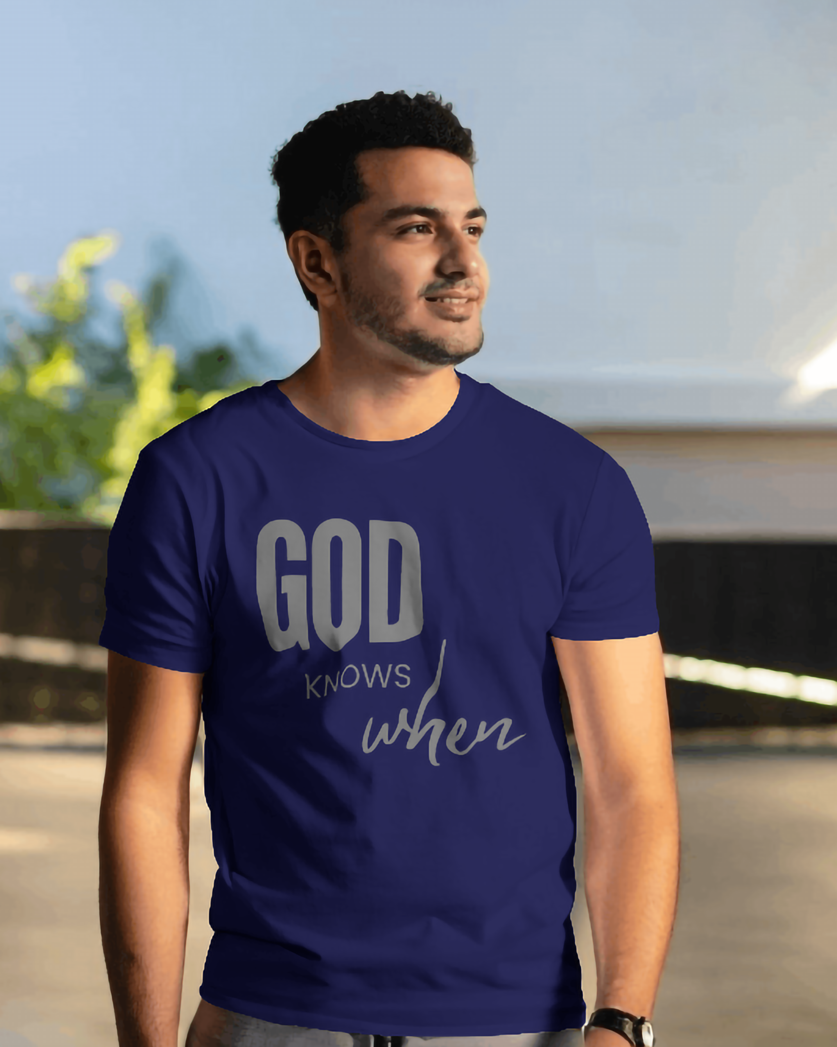 God knows when