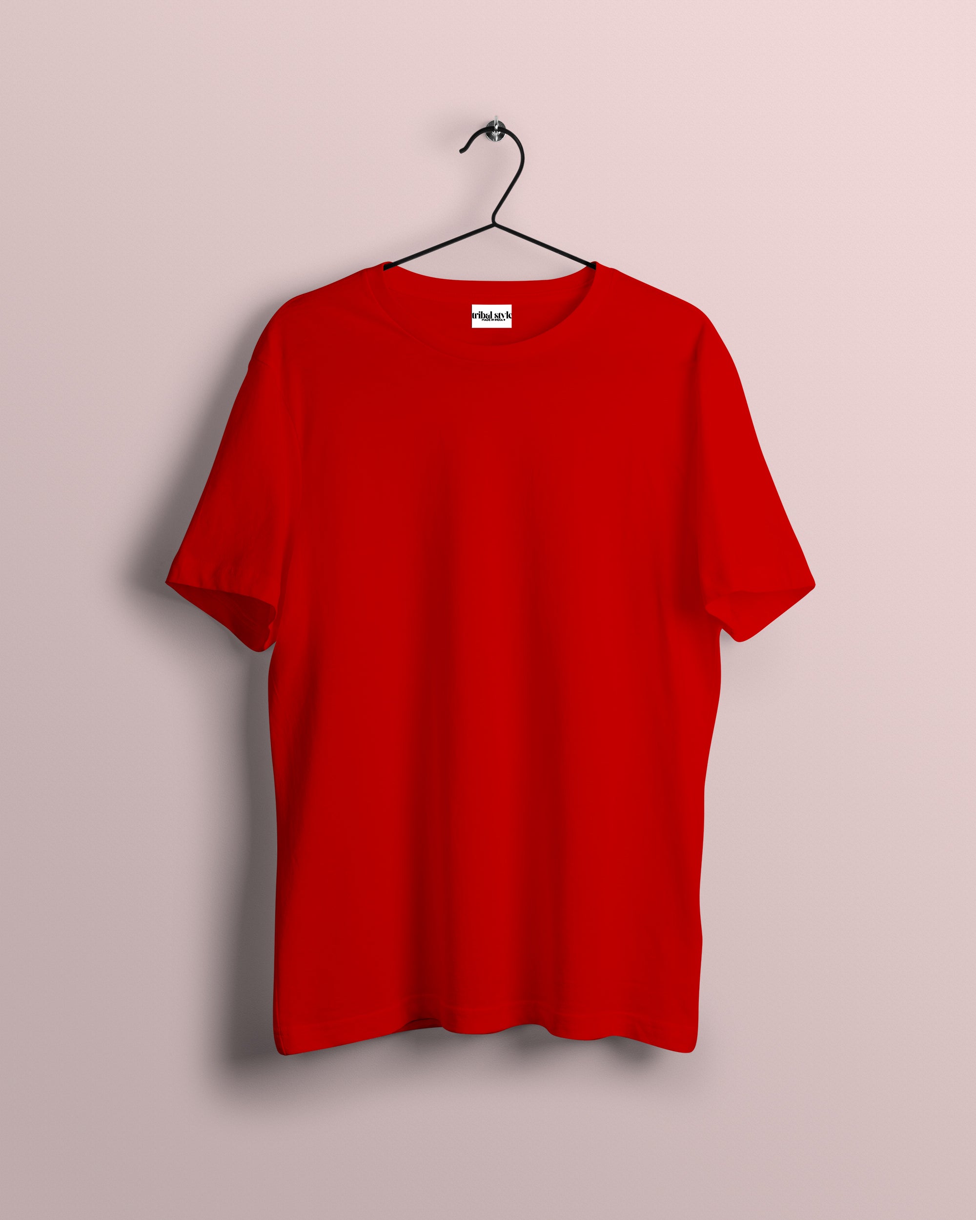 Oversized Solid Red