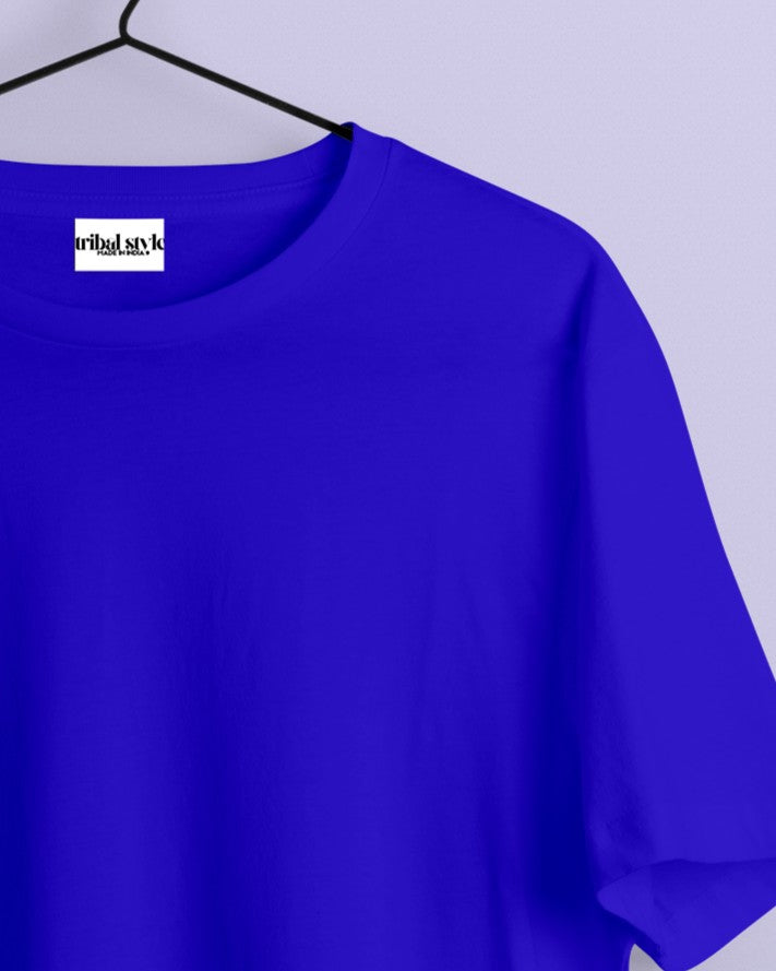 Oversized Solid Royal Blue