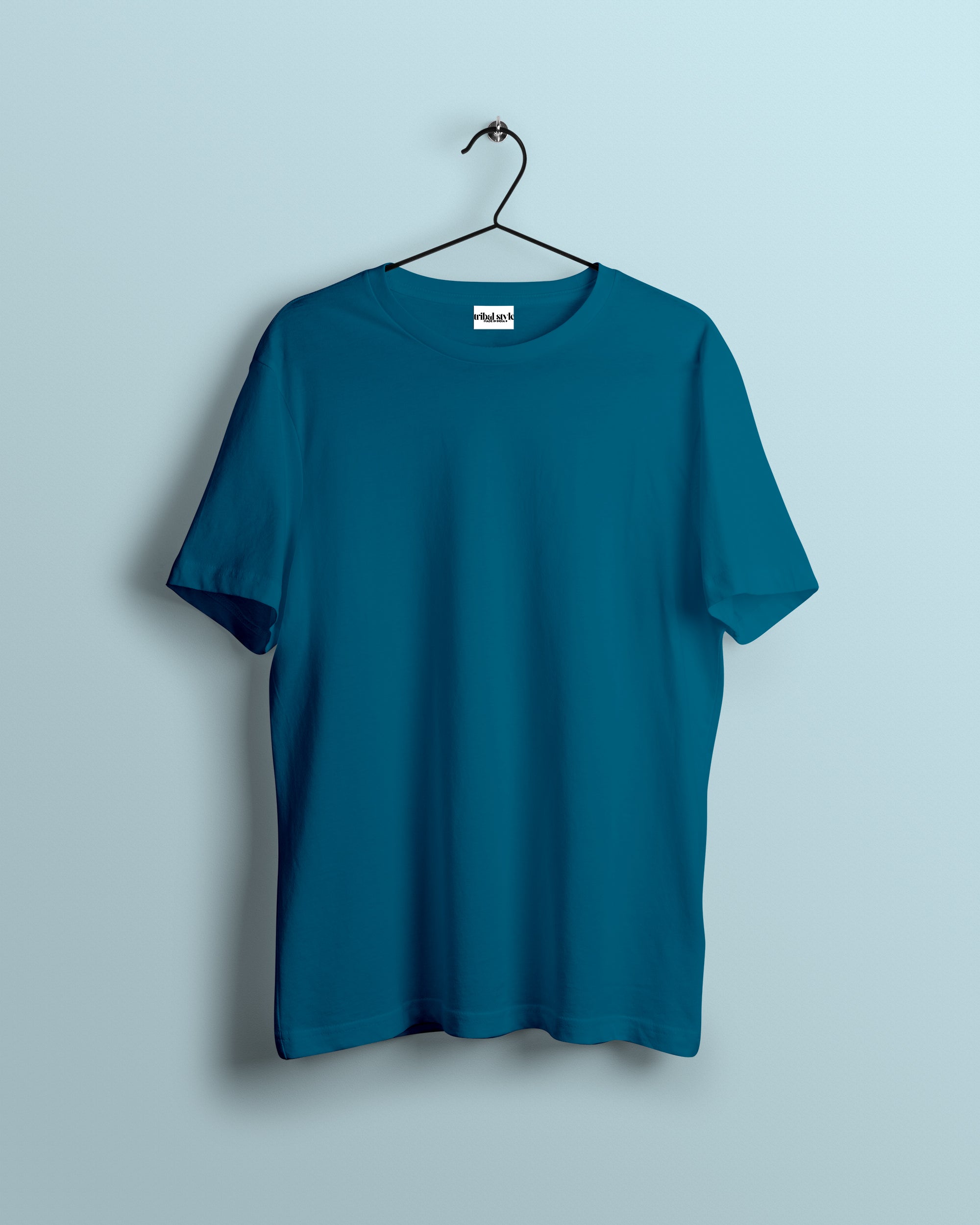 Oversized Solid Crystal Teal