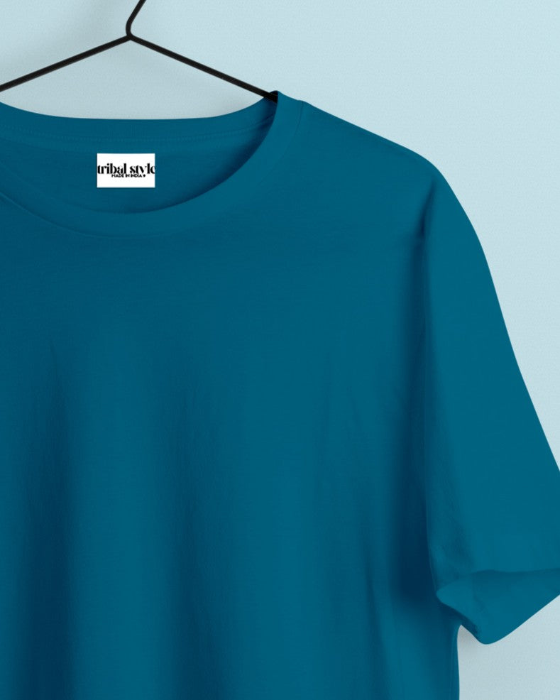 Oversized Solid Crystal Teal